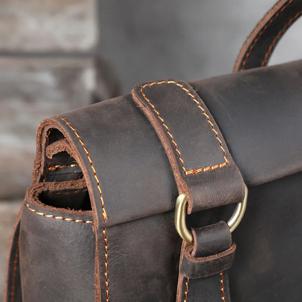 Full Grain Leather Backpack | Uluru