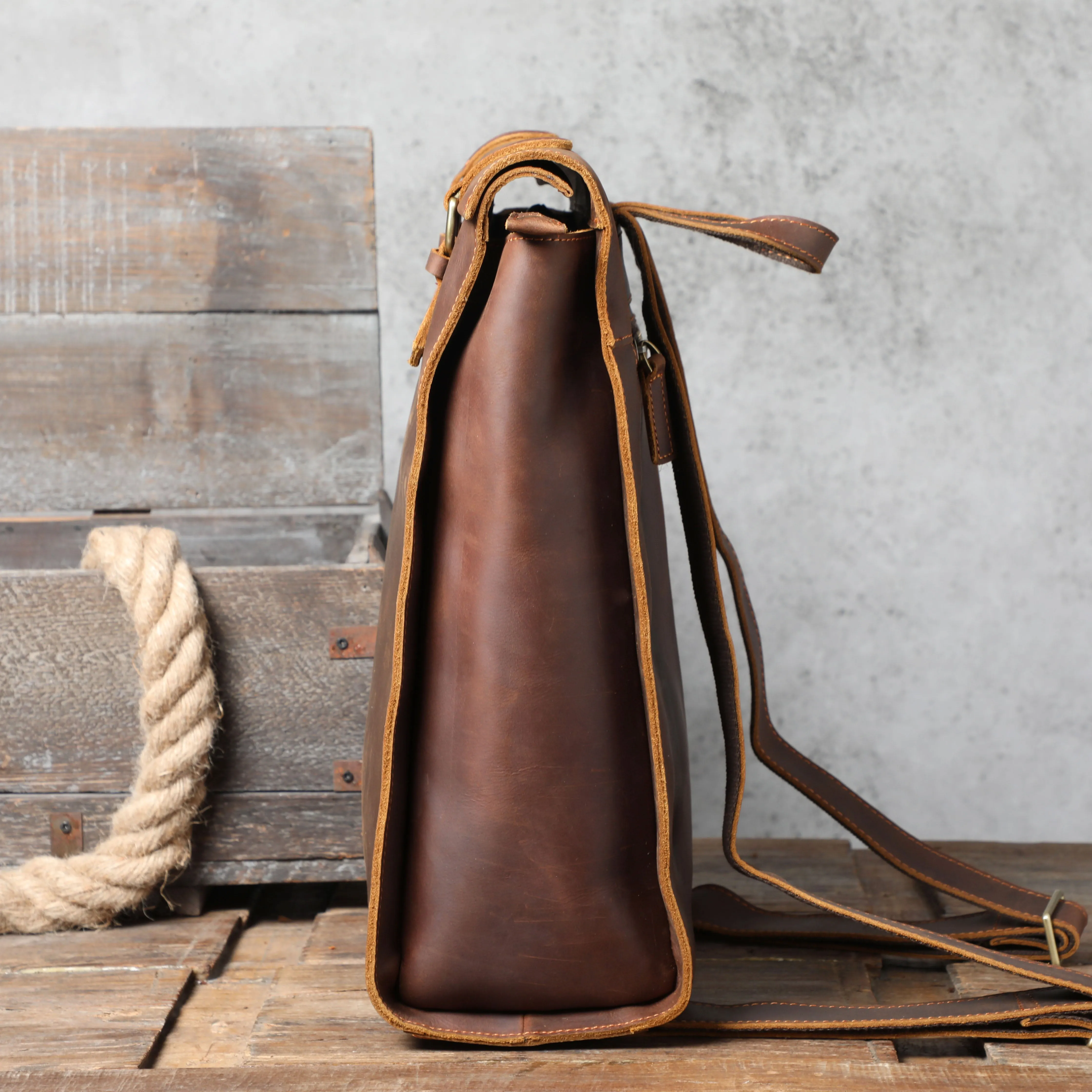 Full Grain Leather Backpack | Uluru
