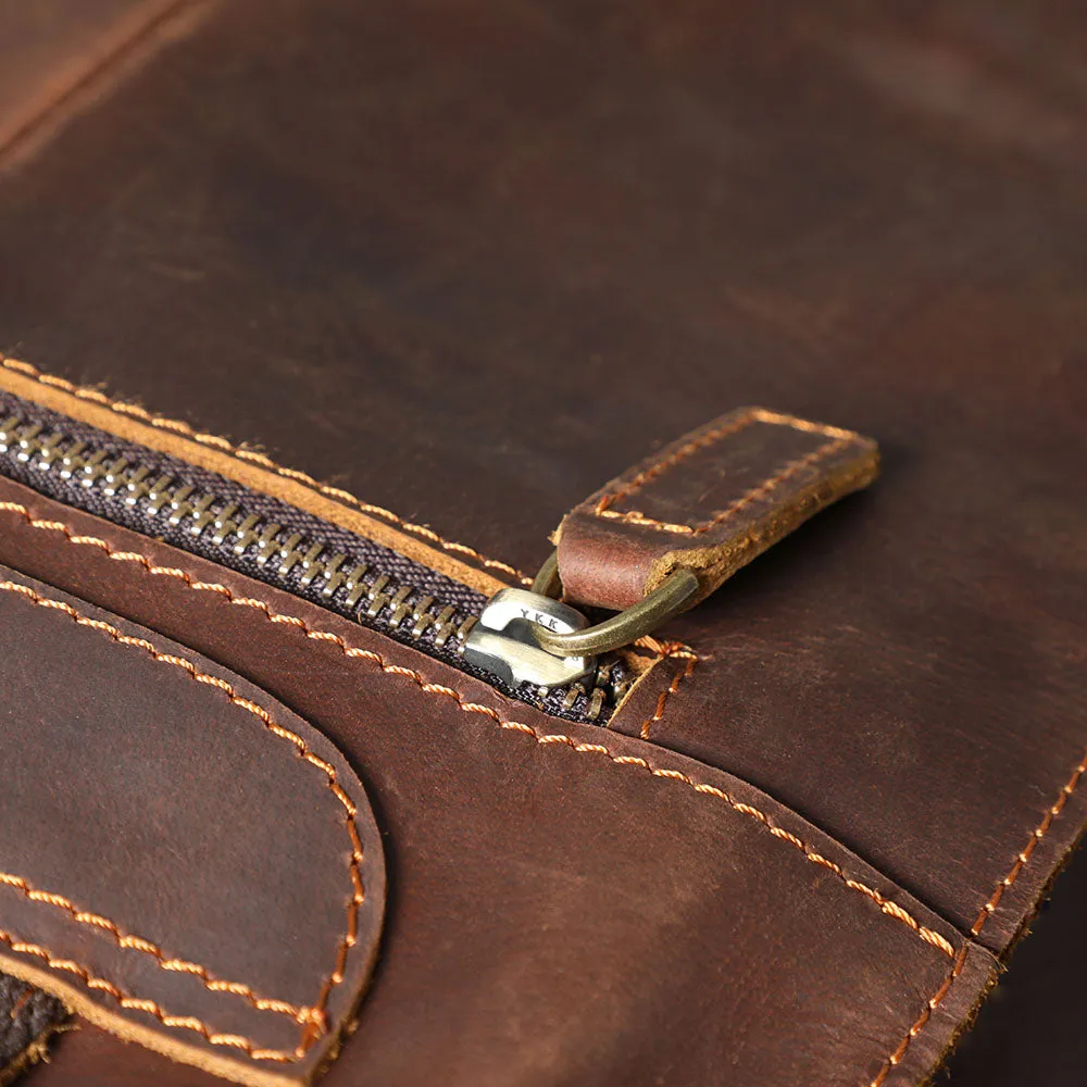 Full Grain Leather Backpack | Uluru
