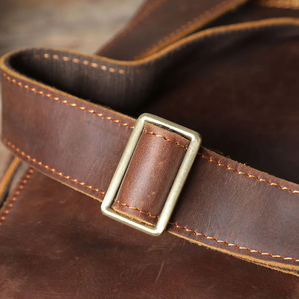 Full Grain Leather Backpack | Uluru