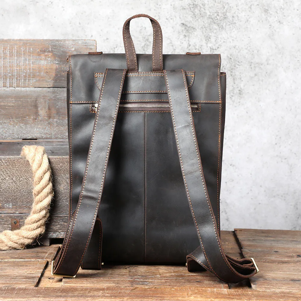 Full Grain Leather Backpack | Uluru
