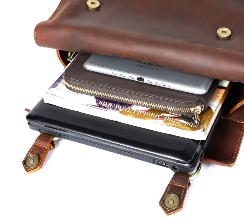 Full Grain Leather Backpack | Uluru