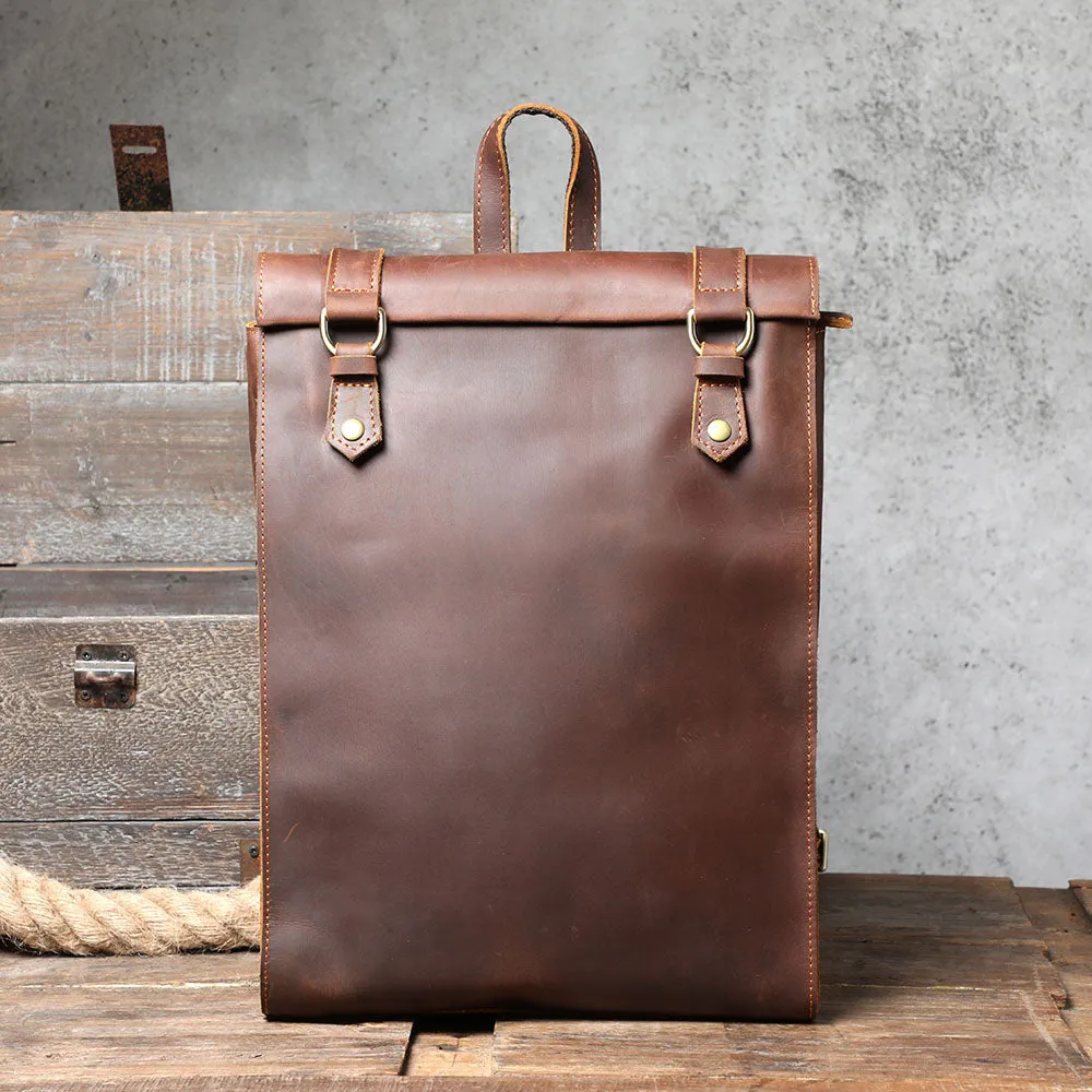 Full Grain Leather Backpack | Uluru