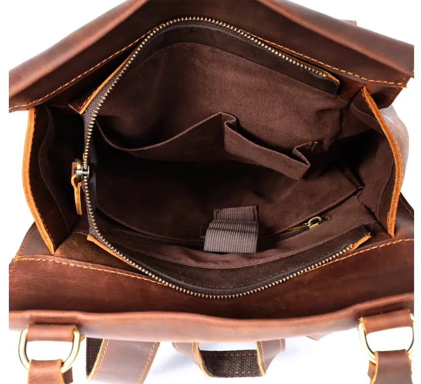 Full Grain Leather Backpack | Uluru