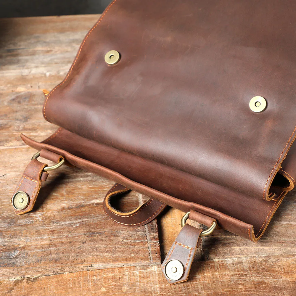 Full Grain Leather Backpack | Uluru