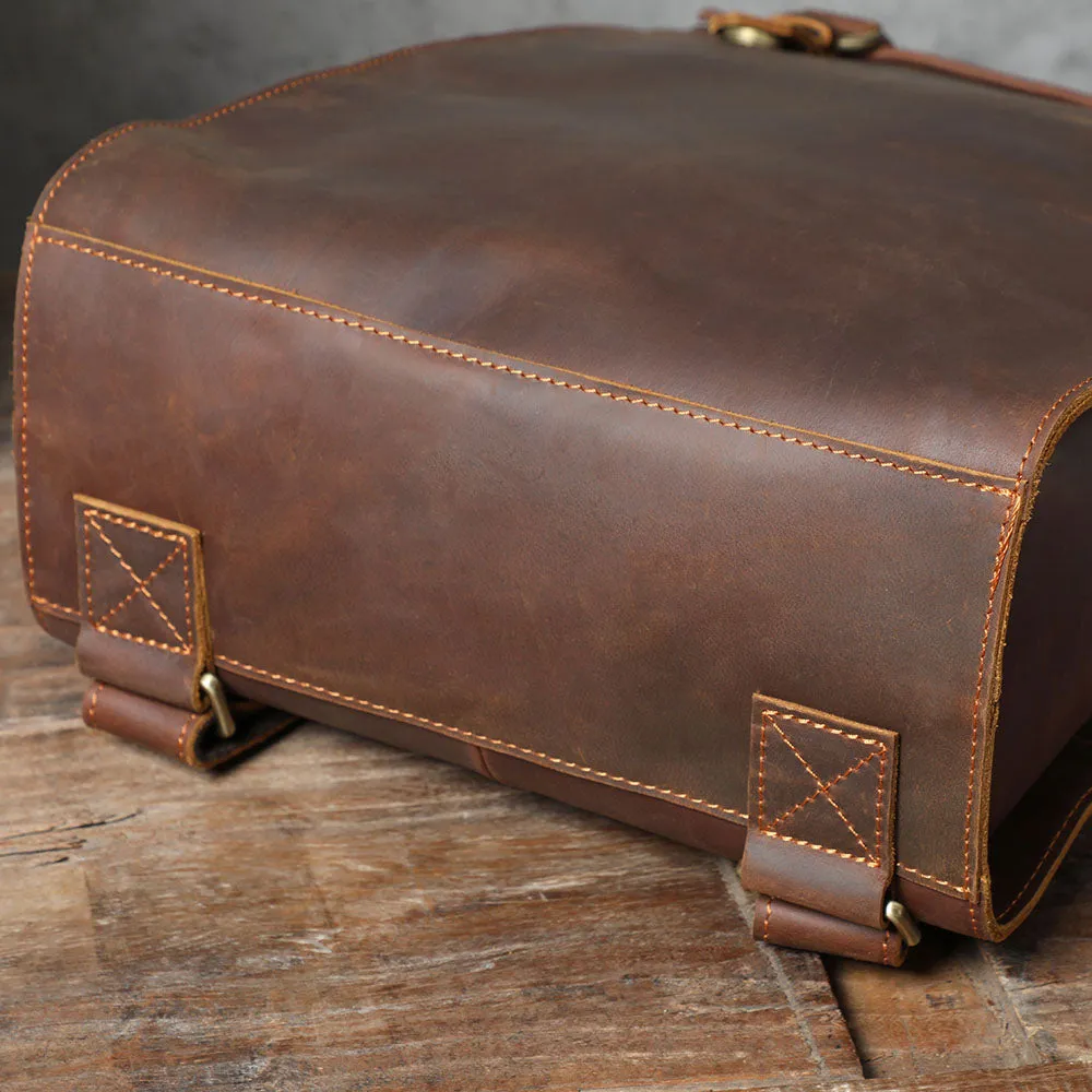 Full Grain Leather Backpack | Uluru