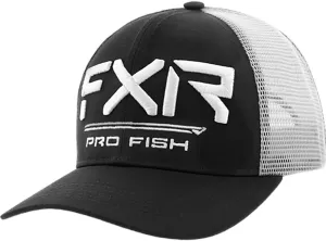 FXR Pro Fish Youth Snapback Hat Black/Bone