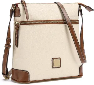 GAEKEAO Crossbody Bags for Women Multi Zipper Pockets Shoulder Handbags Lightweight Medium Travel Purse