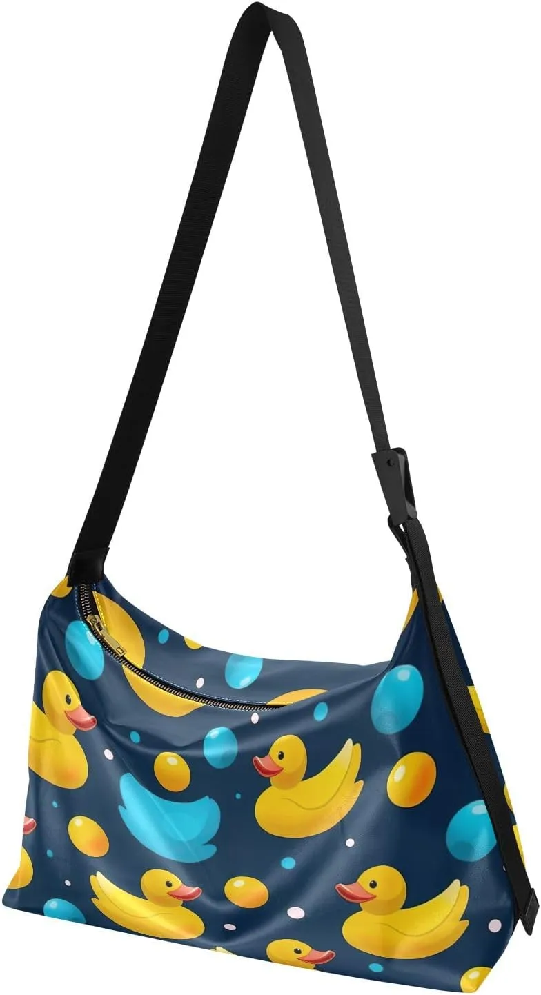 GAIGEO a of Sea Shells and Starfish Lightweight Leather Shoulder Bag, Men's Leather Crossbody Bag, Large Crossbody Bag