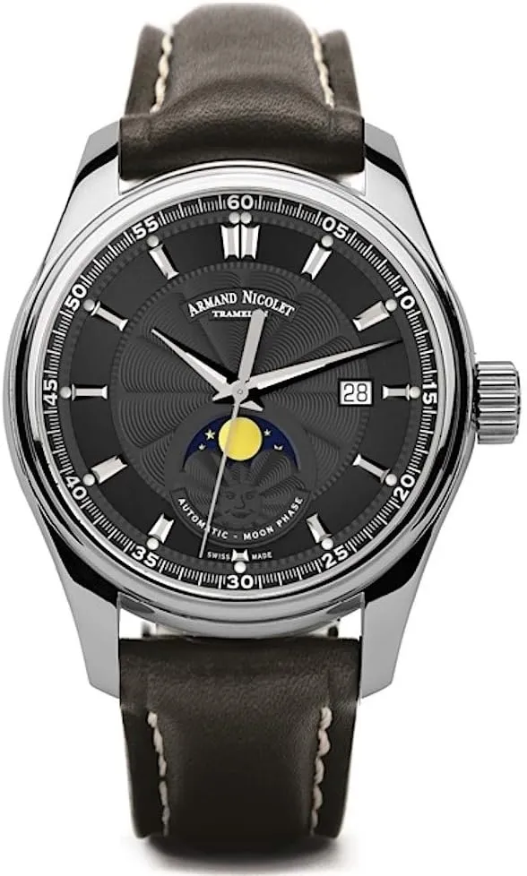 Gents-Wristwatch MH2 Date Moon Phase Analog Automatic A640L-NR-P140NR2