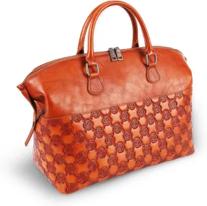 Genuine Leather Handbags for Women Satchel Tote Bags Top Handle Ladies Purses