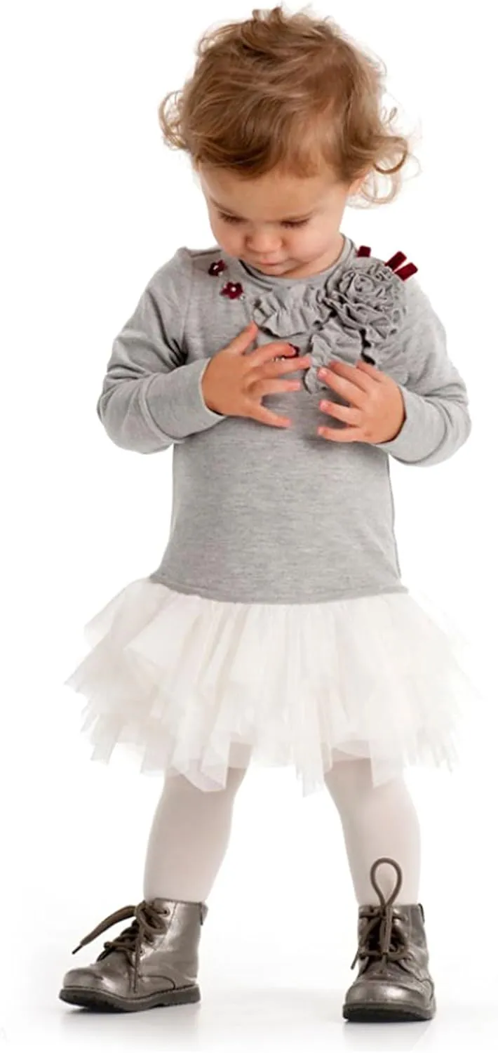 Girls' FA La La Dress with Netting, Sizes 12M-12