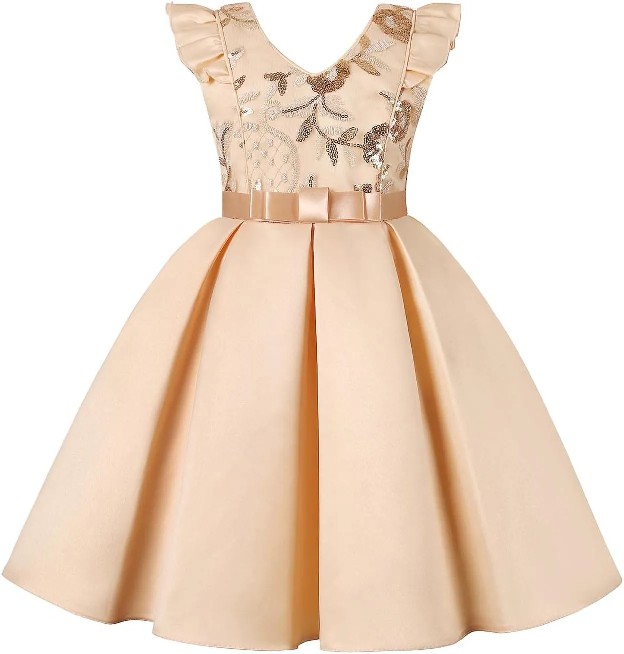 Girls Size 12 Outfits Toddler Kids Girls Prints Sleeveless Party Hoilday Court Dress Princess Little Girls Easter Dress