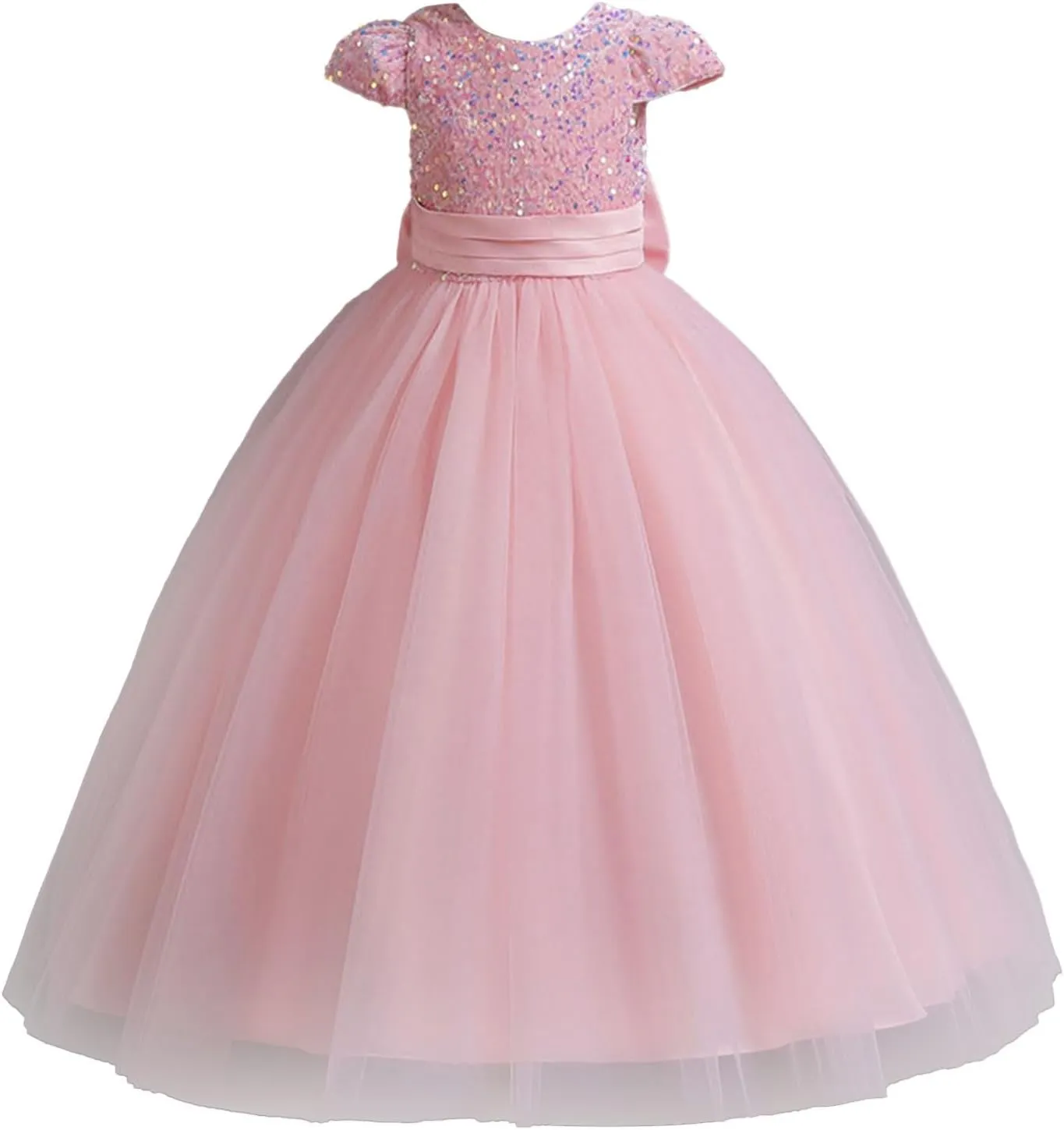 Girls Tutu Dress Infant Tulle Dresses Toddler Sleeveless Sundress Birthday Party Wedding Bridesmaid Evening Dresses