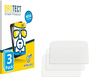 Glass Screen Protector Film Compatible with PowaKaddy C2 Compact (3 Pack) - Glass-Foil 9H Protection [Scratch Resistant, High Clarity]