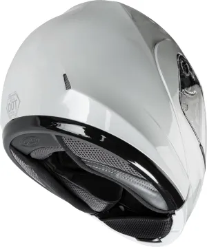 GMAX MD-04 Modular Helmet (Pearl White, 2X-Large) - FMVSS 218 Approved