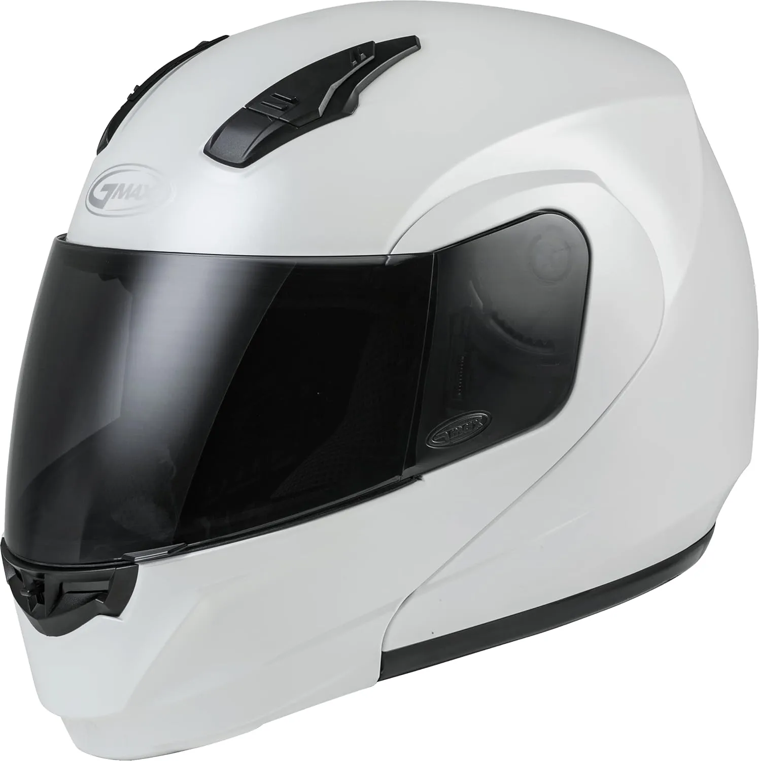 GMAX MD-04 Modular Helmet (Pearl White, X-Large) - FMVSS 218 Approved
