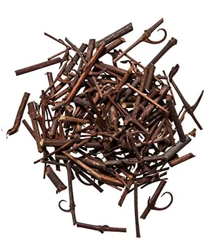 Gou Teng Chinese Herb | Gambir | Hook Vine Branch | Uncariae Rhynchophylla Chinese Herb (1 Lb)