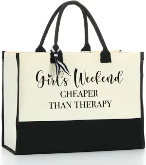 Grandma Gifts Canvas Tote Bag - Birthday & Appreciation Gift for Women Grandmother - Waterproof Beach Bag