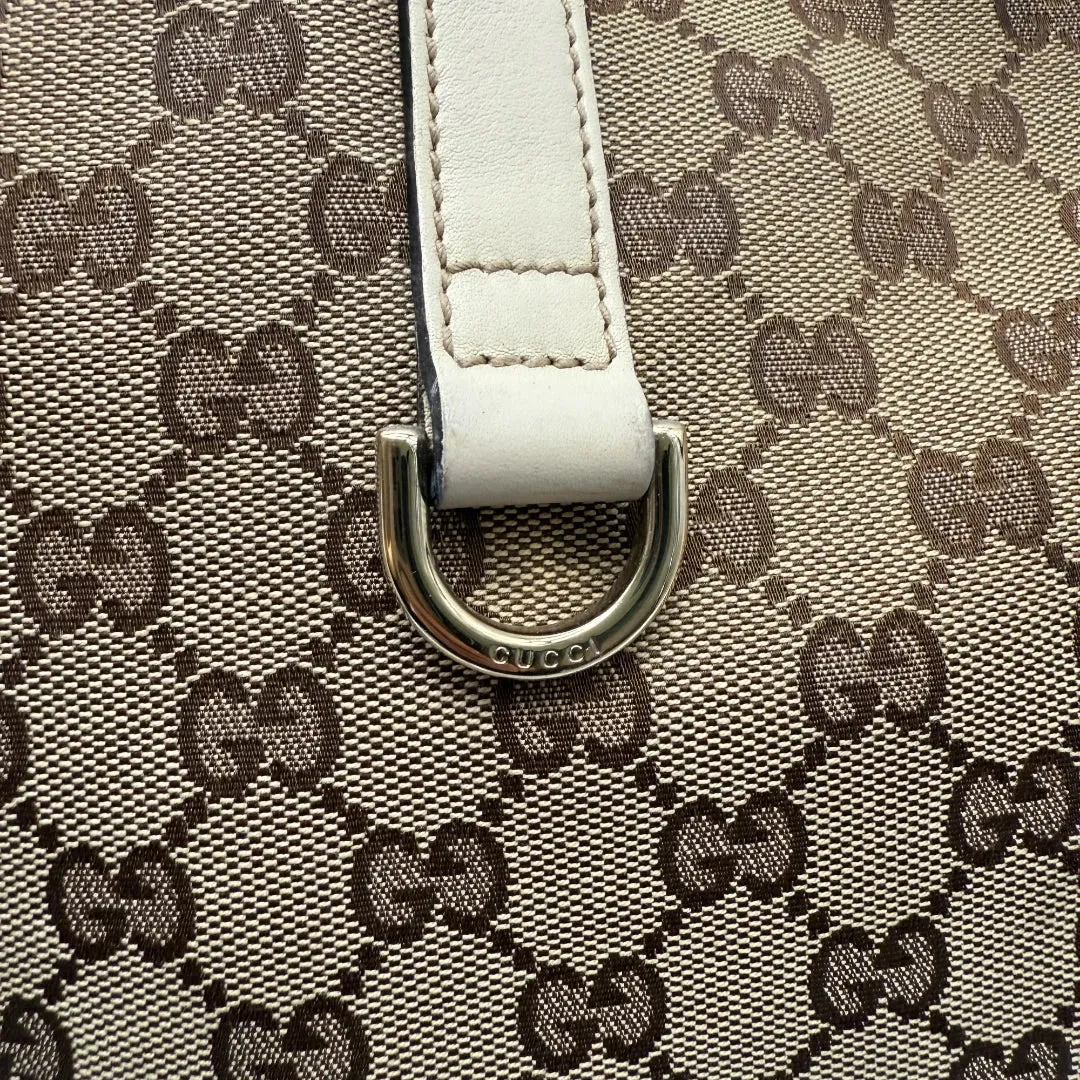 Gucci Handtasche Interlocking GG Shopper monogram beige
