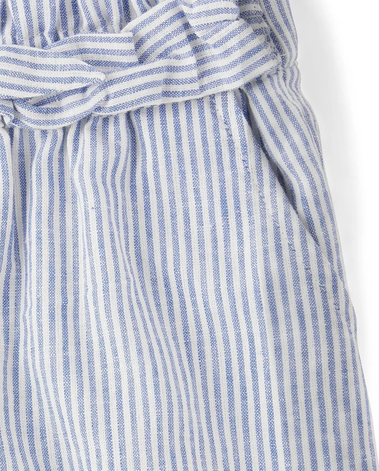 Gymboree Baby Boys' and Toddler Tie Front Linen Shorts