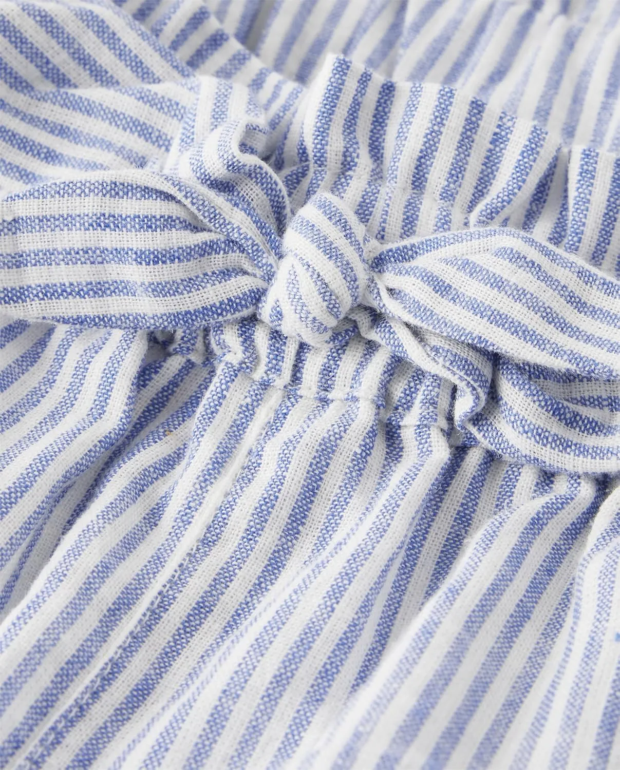 Gymboree Baby Boys' and Toddler Tie Front Linen Shorts