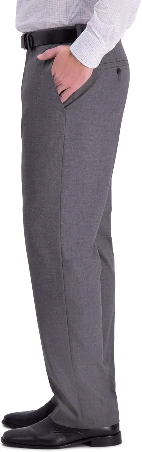 Haggar Men's JMH Premium Stretch Classic Fit Solid Color Suit Separates - Pants and Jackets