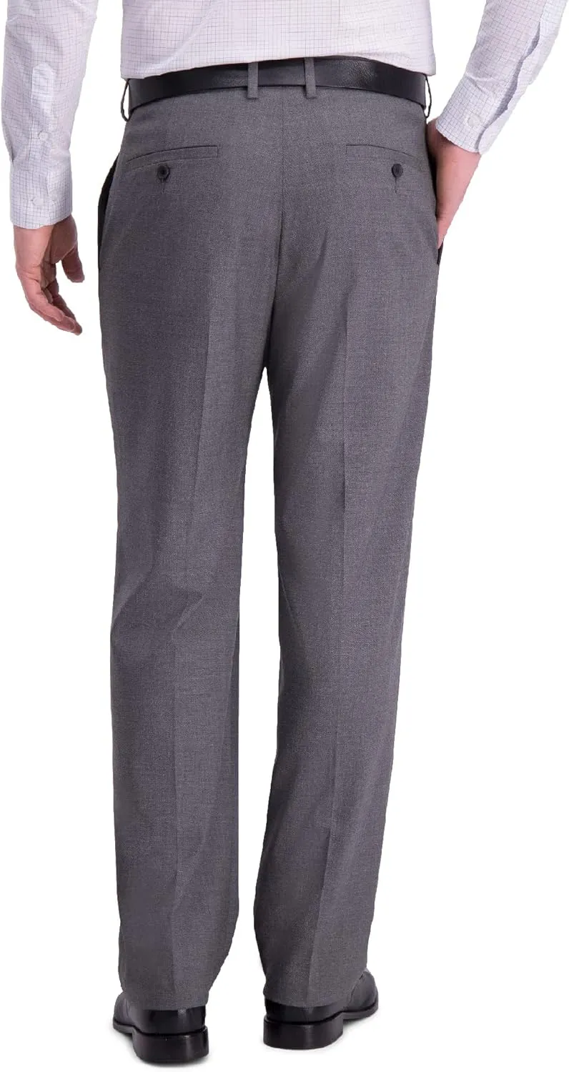 Haggar Men's JMH Premium Stretch Classic Fit Solid Color Suit Separates - Pants and Jackets