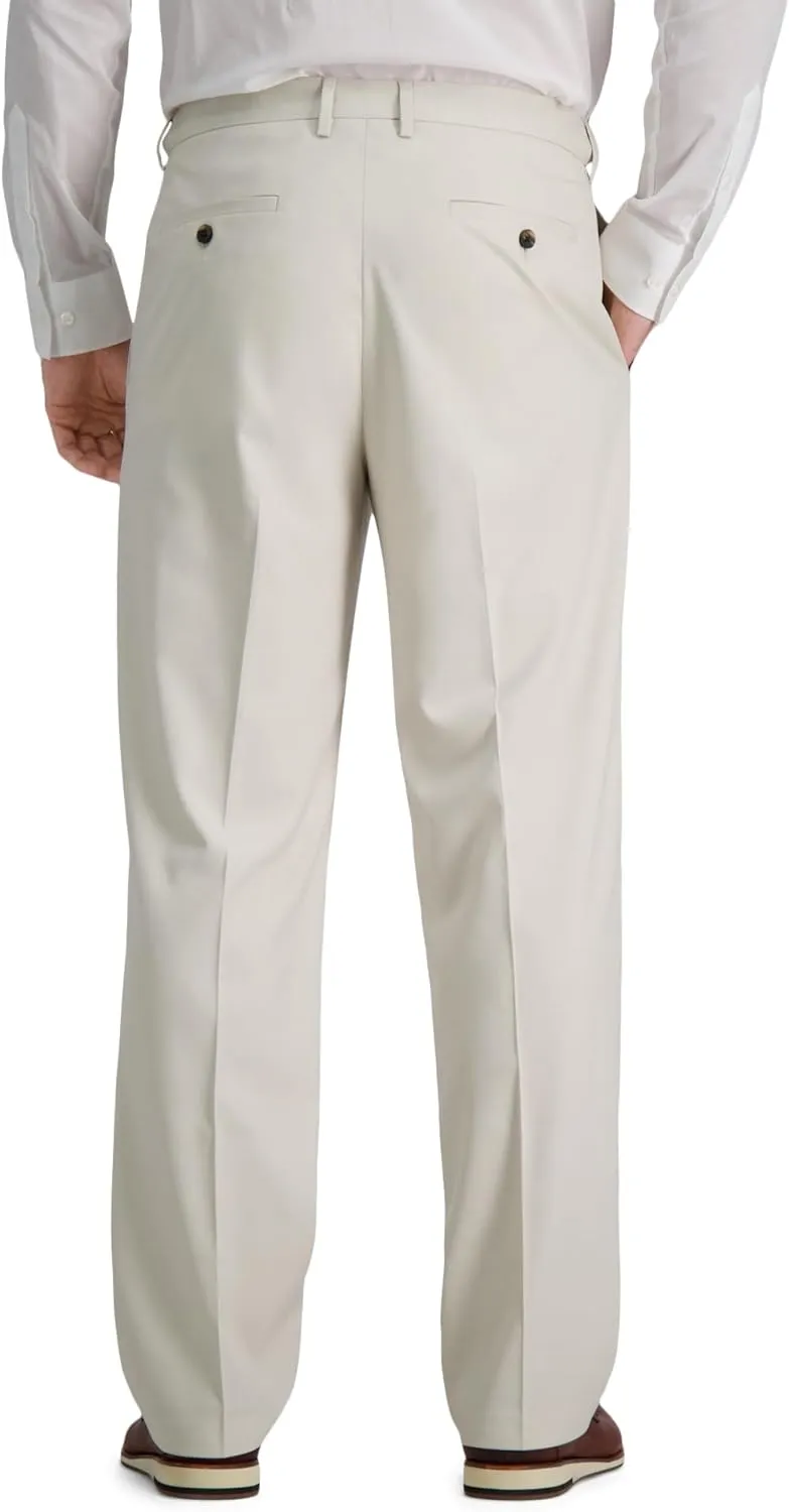 Haggar Men's JMH Premium Stretch Classic Fit Solid Color Suit Separates - Pants and Jackets