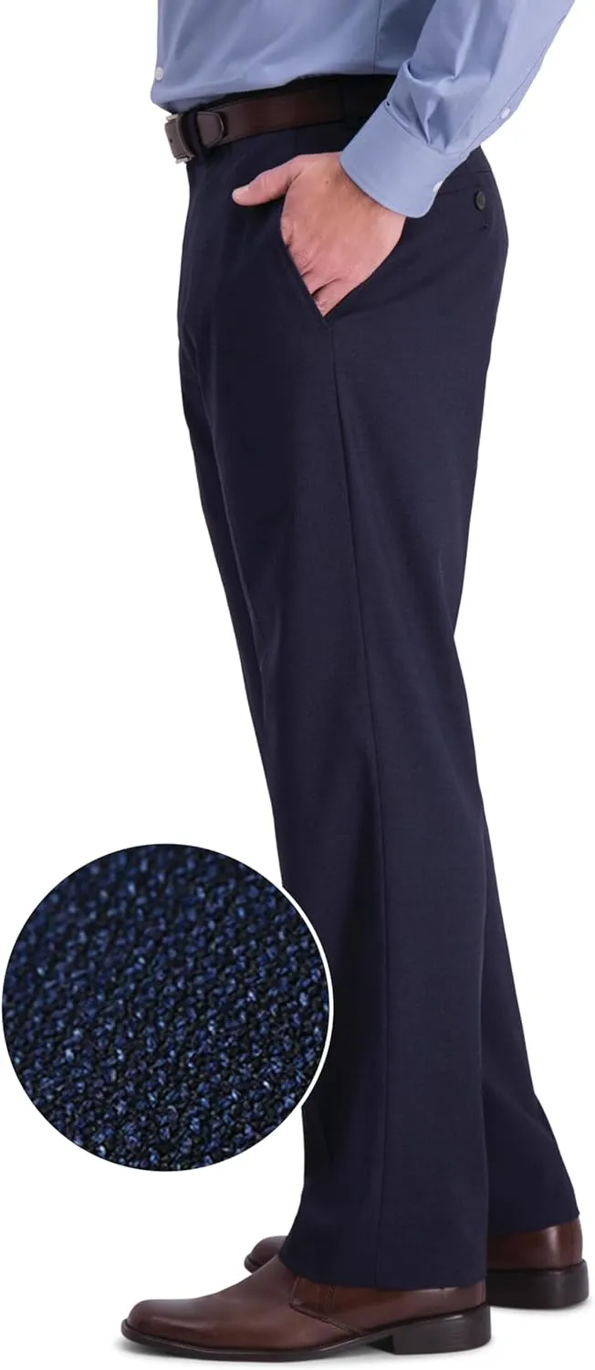 Haggar Men's JMH Premium Stretch Classic Fit Solid Color Suit Separates - Pants and Jackets