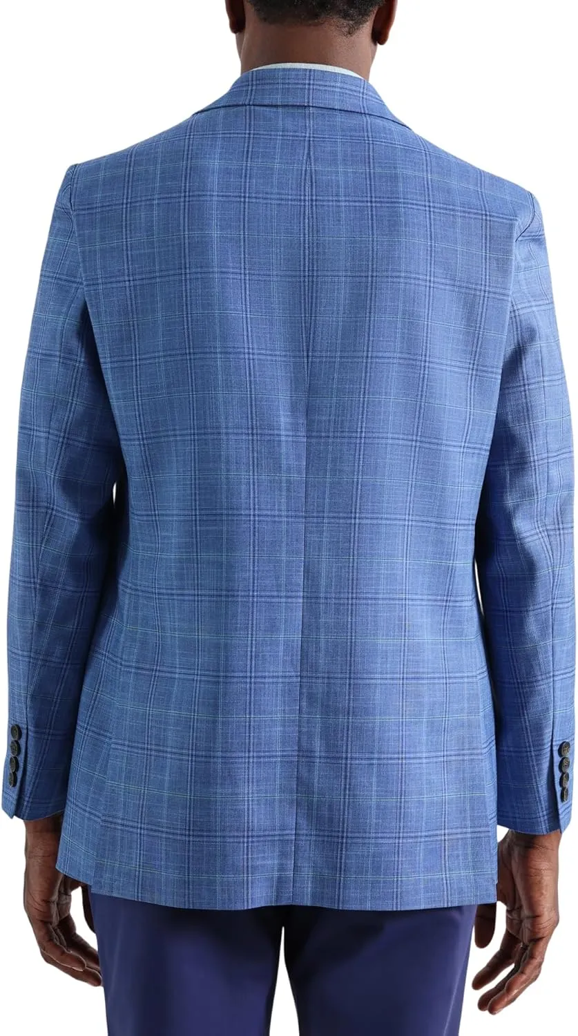 Haggar Men's JMH Premium Tailored Fit Subtle Print Stretch Sport Coat - Regular and Big & Tall Sizes