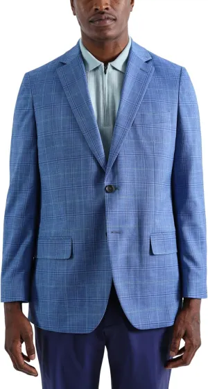 Haggar Men's JMH Premium Tailored Fit Subtle Print Stretch Sport Coat - Regular and Big & Tall Sizes