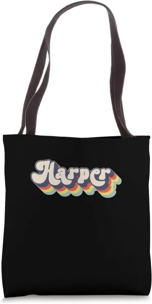 HARPER Family Name Personalized Surname HARPER Tote Bag