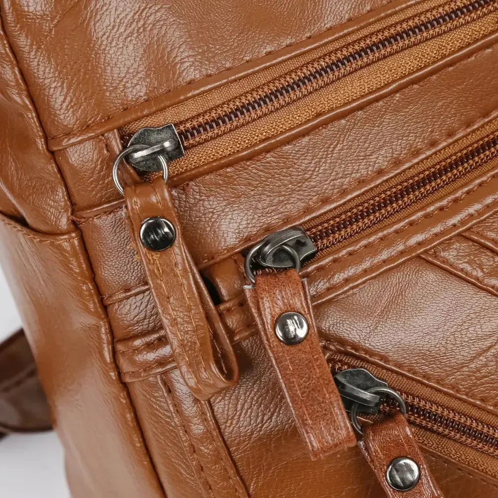 Harvest | PU Multi-Compartment Crossbody Bag