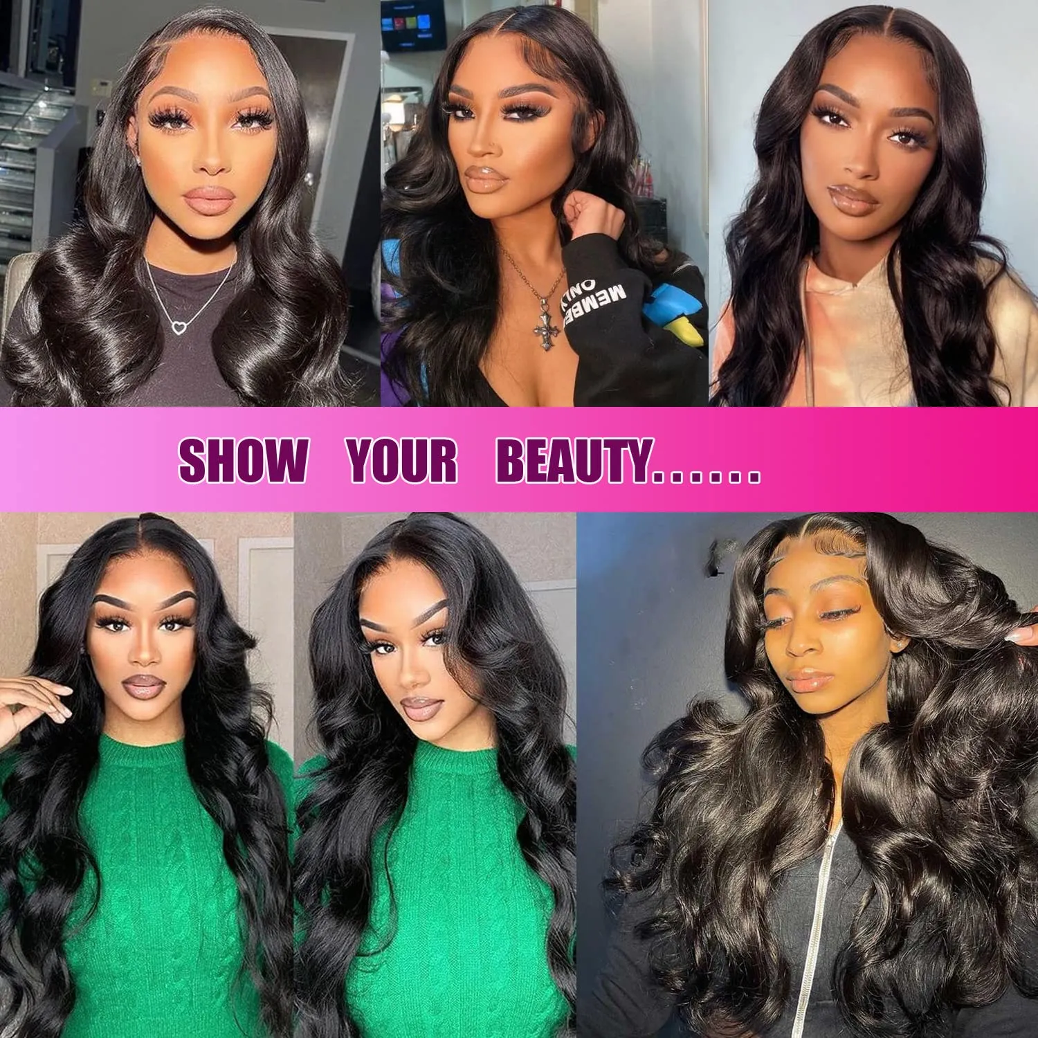 HD Body Wave Closure 5x5 Transparent Lace Frontal Closure 12A Virgin Remy Human Hair Pre Plucked With Baby Hair Natural Black Color (14inch)