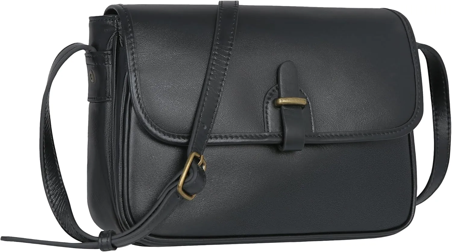 HESHE Crossbody Bags for Women Leather Purses Shoulder Handbags Designer Satchel Bag Ladies Cross Body Purse