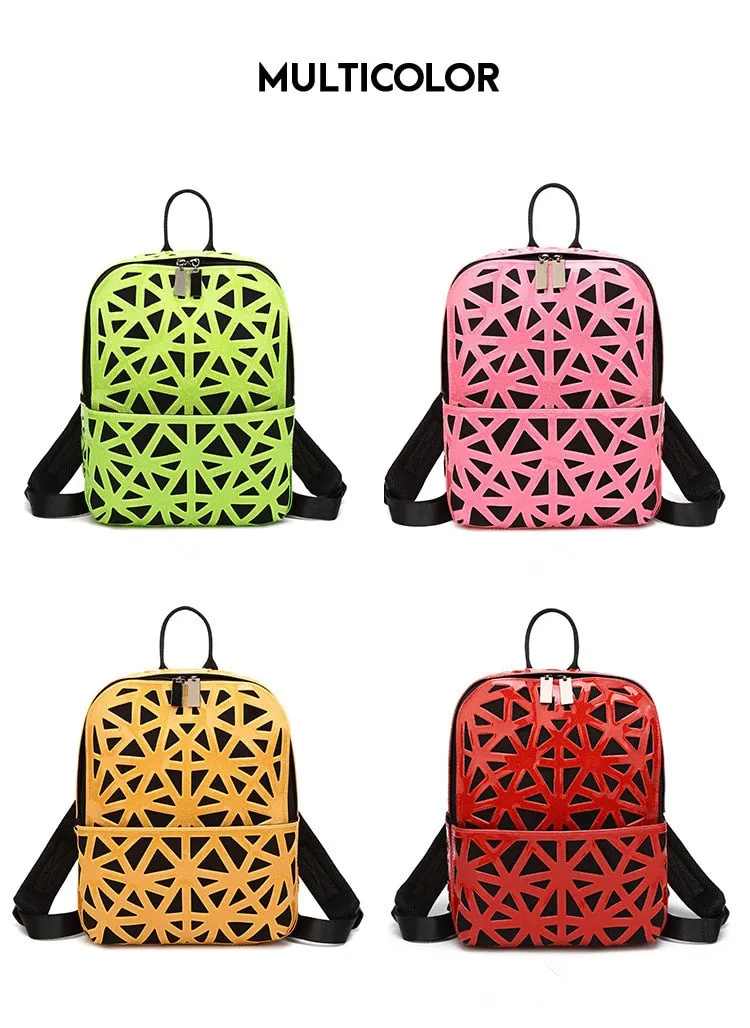 Hollow Out Women Backpacks