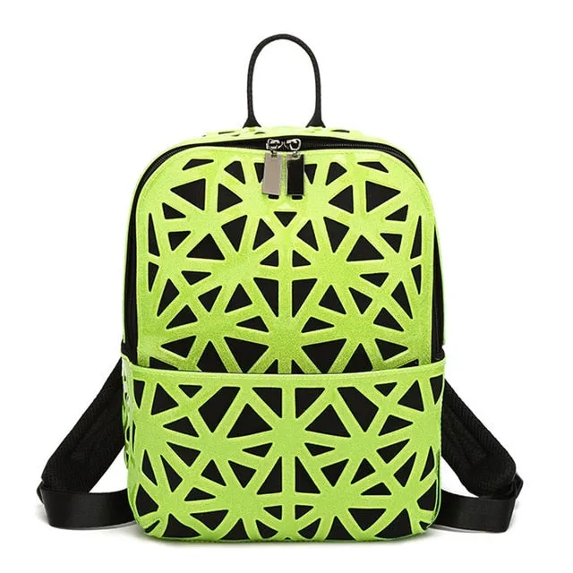 Hollow Out Women Backpacks