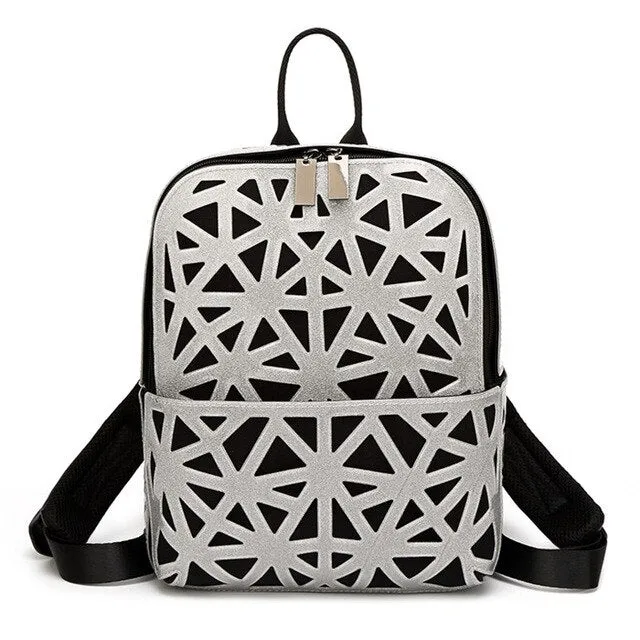 Hollow Out Women Backpacks
