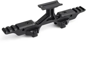 Holy Warrior Optic Mount Modular Lightweight Elevated Optical Mount For Red Dot Sight At 2.50" Centerline Height For T2/M5 Red Dot Sight and G33/G43 3X Magnifier Scope and PEQ/NGAL Laser Sight