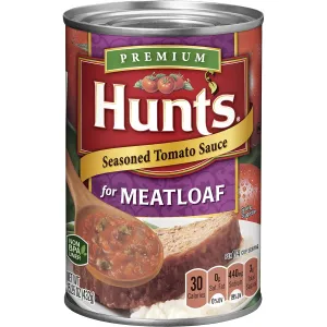 Hunt's Seasoned Diced Tomatoes in Sauce for Meatloaf, 15 oz, 12 Pack