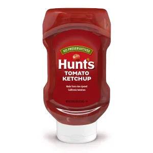 Hunt’s Tomato Ketchup, 20-oz. Squeeze Bottle (Pack of 12)