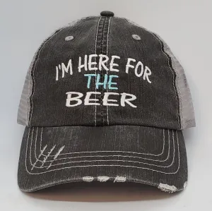 I'm here for the beer