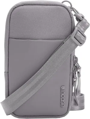 Incase A.R.C. Small Crossbody Bag, Recycled Polyester, Fits iPhone Pro Max, External Pocket, Adjustable Strap, Travel Sling