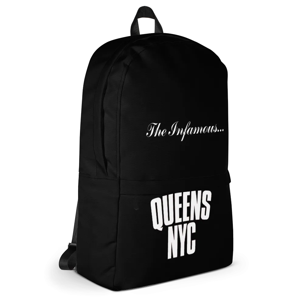 'Infamous Q' Backpacks