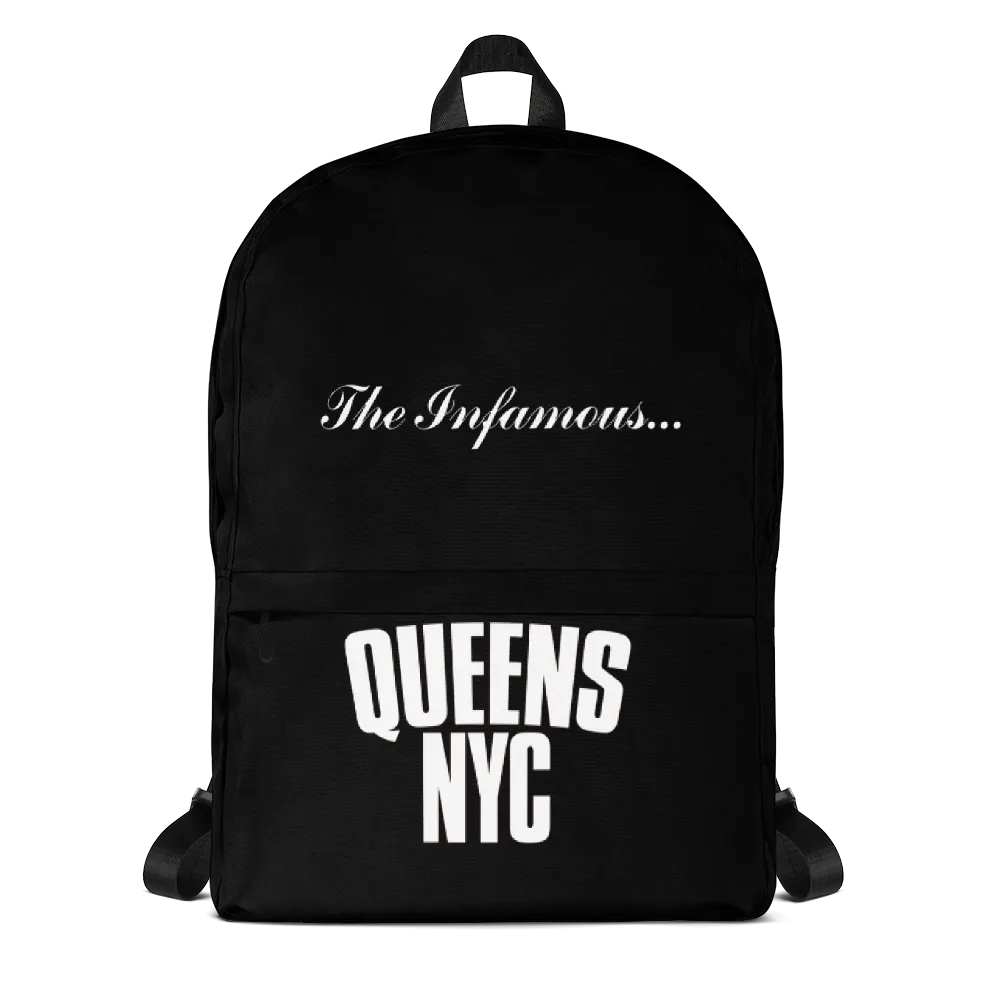 'Infamous Q' Backpacks