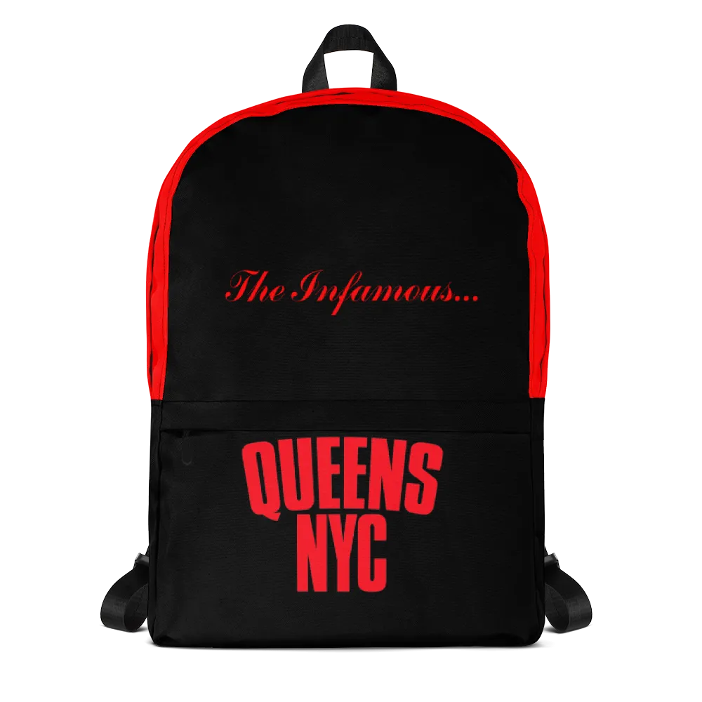 'Infamous Q' Backpacks