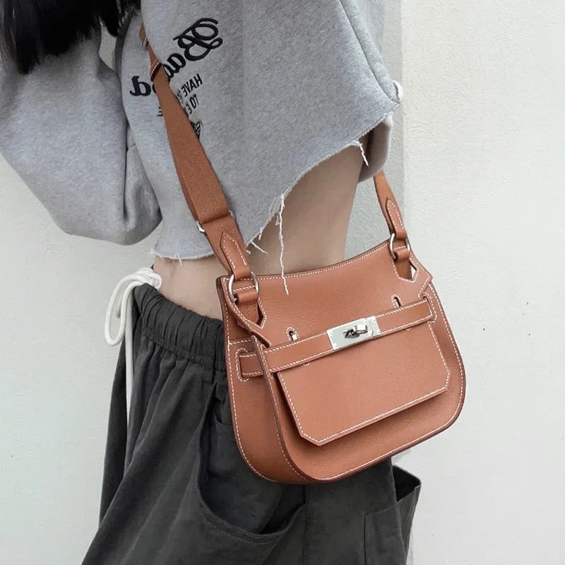 Inspired Gypsy Bag Unisex Leather Shoulder Bag for Woman and Man