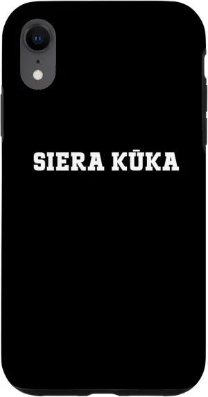iPhone XR Siera Kuka Food Design For Men Women Kids Funny Case