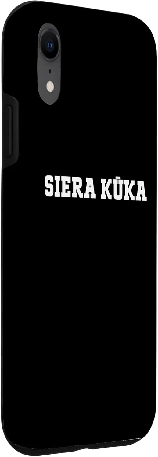 iPhone XR Siera Kuka Food Design For Men Women Kids Funny Case